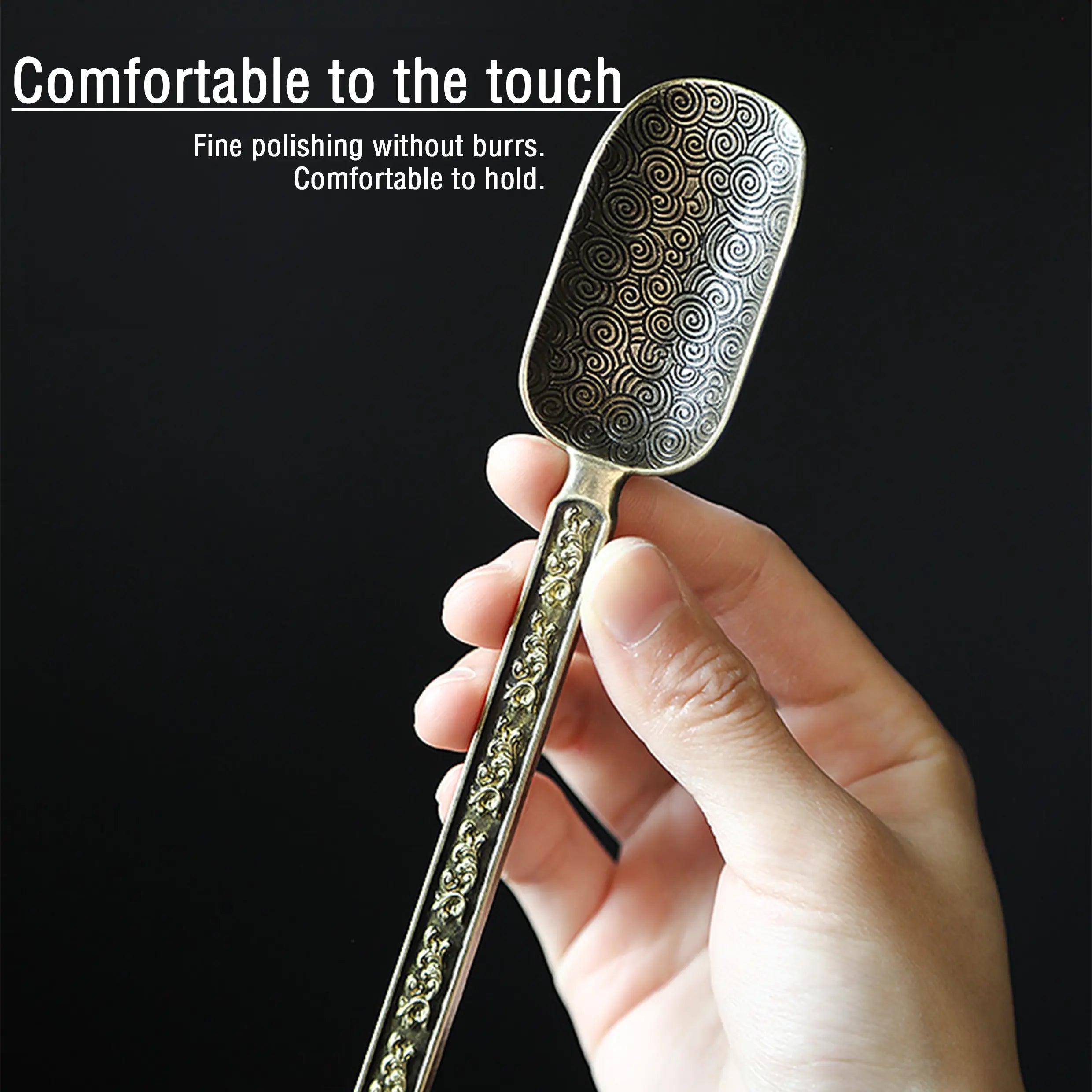 Auspicious Cloud Style Incense Ash Spoon For Making Incense Seal NewZen