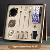 Pure Copper/Ceramic Incense Burner Kit Tool Incense Road Starter 1 Set Tools Supplies Ideal for beginners NewZen