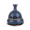 Gourd-Shaped Blue Carving Brass Incense Burner NewZen