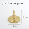 Incense Mold For Making Incense Seal and incense press NewZen