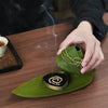 Rice Dumplings with Love Bamboo Green Incense Burner Pure Copper Multiple Uses NewZen