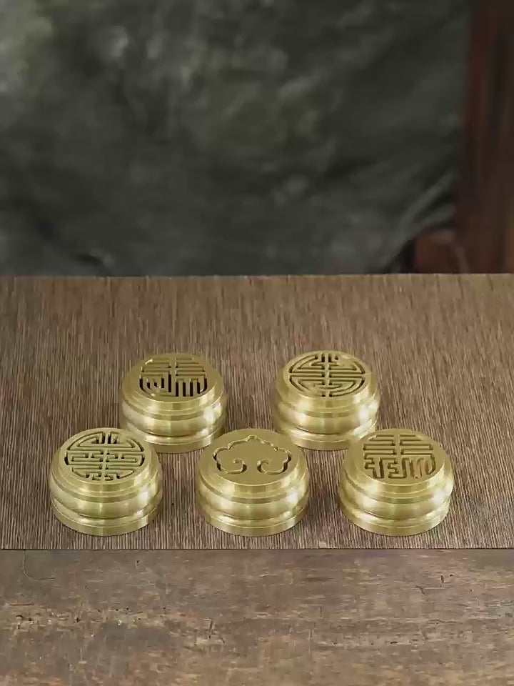 Incense Seal Stove Set of 3 Incense Seal Burner Set of 3 -NEWZEN