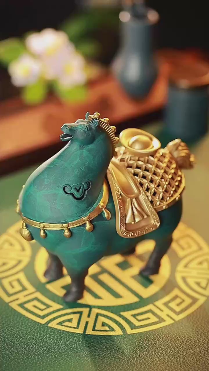 Wealth-Inviting Horse Incense Burner-NewZen