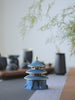 Load and play video in Gallery viewer, Pure Copper Tower Incense Burner Blue And Red